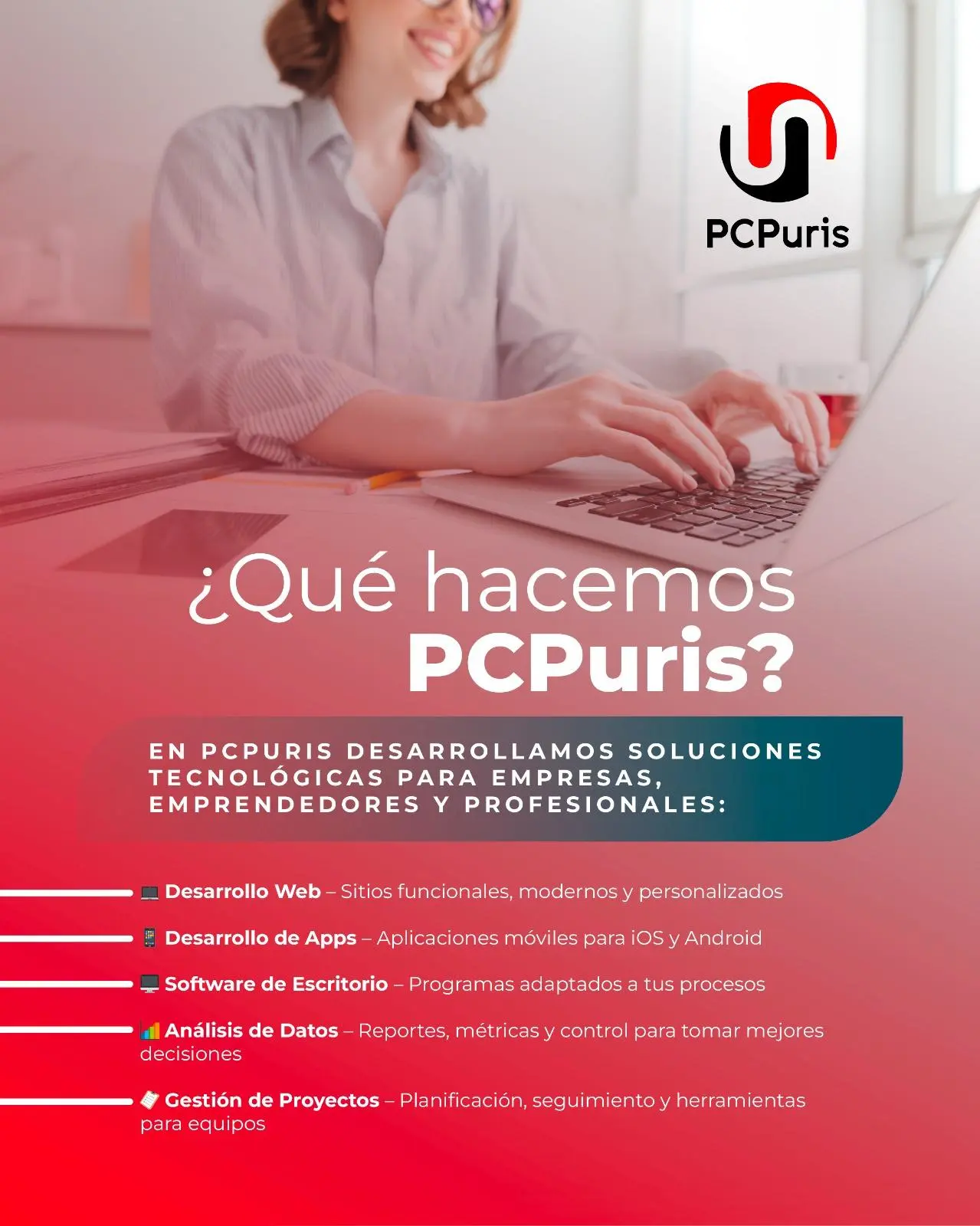 Qué hacemos en PCPuris - Desarrollo de soluciones tecnológicas
